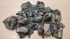 Surplus, Dutch Military, Vest, Modular, Woodland, with Pouches