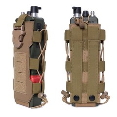 Molle Radio Pouch Holder & Water Bottle Pouch Molle Tactical Holder Storage B…