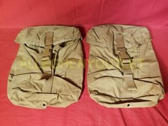 NEW Lot of 2 USGI Military USMC FILBE SUSTAINMENT POUCH Propper MOLLE Coyote NIB