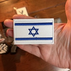 NEW 2026 SHOT SHOW Israel Flag Tactical Patch Military Firearms Homeland Defense