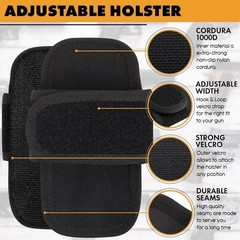 Tactical Nylon Sling Bag for Concealed Carry CCW Shoulder EDC Crossbody