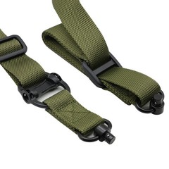Black Green MS4 Dual QD Sling GEN2 Single and Two Point Weapon Sling MAG518