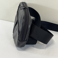 BIANCHI International Leather Concealed Carry Fanny Waist Pack Black Made in USA
