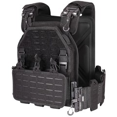 YAY YAKEDA Quick Release Tactical Laser-Cutting Vest Multicam Lightweight Ves…