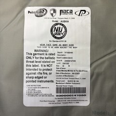 PB Armor 3A Ballistic 2023 Vest Size Medium AXBIIIA Concealable IIIA Carrier 42R