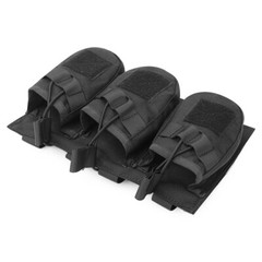 Outdoor Multifunctional Tactical Molle Triple Mag Pouch Accessory EDC Holder Bag