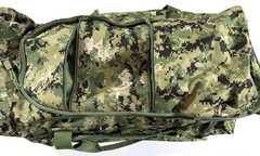 NEW MERCURY TACTICAL WHEELED DUFFLE BAG MRCT8001 WOODLAND DIGITAL CAMO 30x15x14