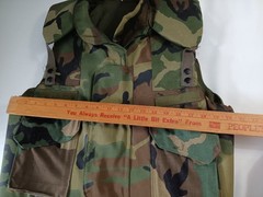 Body Armor Fragmentation Protective Vest Sz Med Stock NO. 8470-01-092-8499