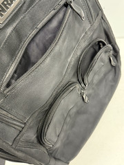 NRA National Rifle Association Black Nylon Tactical Backpack Multi Pocket Zip