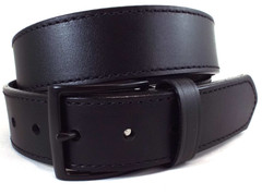 NWOT De Santis E25 Handmade 3.5m Bonded Leather/Synthetic 1.5″ Everyday Belt S36