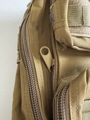 New Tan Tactical MOLLE Backpack Nylon Daypack Flat Dark Earth Military Style