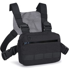 Outdoor Tactical Chest Bag Molle EDC EMT Utility Admin Pouch for Running Hunting