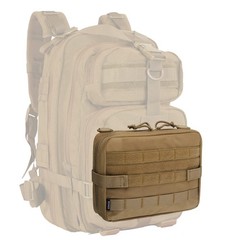 WYNEX Tactical Admin Molle Pouch, Medical EDC EMT Utility Bag One Size, Khaki