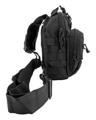 EastWest USA Tactical Gear CONCEALED CARRY MOLLE Sling Bag EDC Chest Pack BLACK