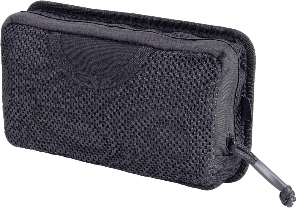 Tactical Mesh Pouch with Zipper, Modular Backpack Organizer Insert Panel Organiz