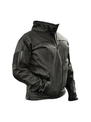 Tactical Jacket Soft Shell with Fleece Lining Black Law Enforcement M & 2XL
