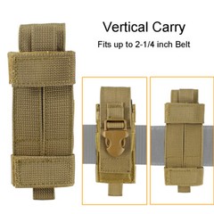 Tactical MOLLE Utility Tool Sheath Holster Organizer Mag Flashlight Pouch Holder