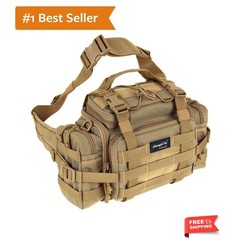 Tactical Range Bag Outdoor Sling Backpack Hiking Fanny Waist Pack