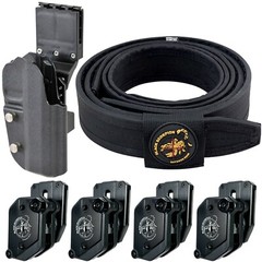 3-Gun, IPSC, USPSA Competition Rig – Belt, Holsters, Magazine Pouches 6 Pcs