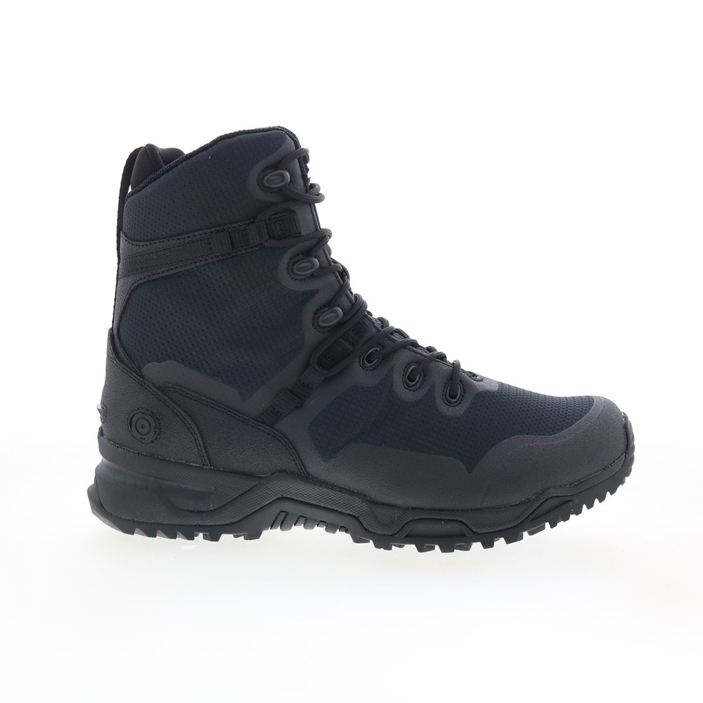 Original Swat Alpha Fury 8″ Side-Zip EN 177501 Mens Black Mesh Tactical Boots