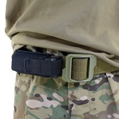 Concealed Carry Tactical Belt Horizontal Magazine Pouch Elastic Molle Tools Bags