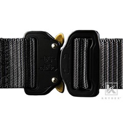 KRYDEX 1.5 in Tactical Belt Rigger Duty Belt Quick Release Double Layers Black