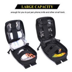 Tactical Molle EDC Bag Cellphone Pouch Holder Utility Gadget Green Organizer Bag
