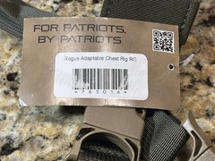 Tactical Tailor Rogue Adaptable Chest Rig – ranger green New with Tags RG Green