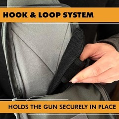 Lightweight Tactical Sling Bag for Concealed Carry – 6.1” Size Fits Most