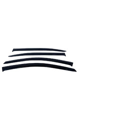 Torcia Tape On Window Visors Fits For 2008-2012 Honda Accord 4-Door Sedan Side