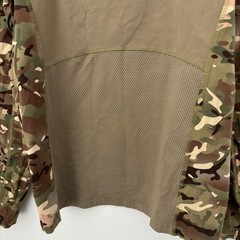US Military Tactical Combat Shirt Men’s XL 1/4 Zip Camouflage Elbow Pads Uniform