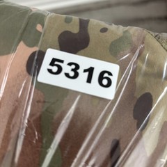 US Military Tactical Combat Shirt Men’s XL 1/4 Zip Camouflage Elbow Pads Uniform