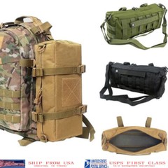 Tactical Multi-Purpose Large Capacity Waist Pack Molle Pouch Hiking Storage Bag
