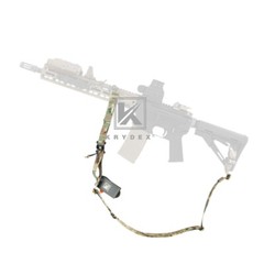 KRYDEX Tactical Sling Modular Slingster Pull Tab 2Point Quick Adjust Black Camo