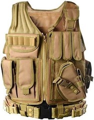 600D Tactical Outdoor Vest for Adults S-XXXXL Breathable and Adjustable for T…