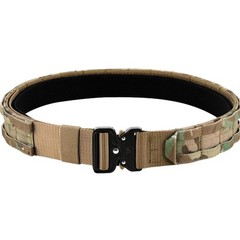 Durable 1.75-Inch Tactical Belt with Quick Release & MOLLE Attachment System