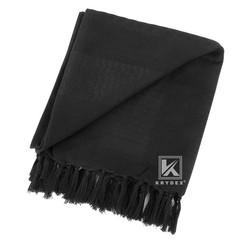 KRYDEX Tactical Scarf Headwrap Facecover Cotton Breathable Neck Gaiter 43×43 in