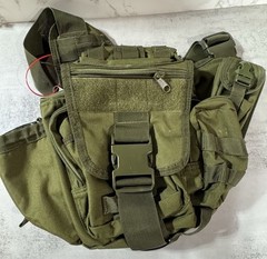 * ROTHCO* ADVANCED TACTICAL BAG MOLLE COMPATIBLE DURABLE POLYESTER~Army Green