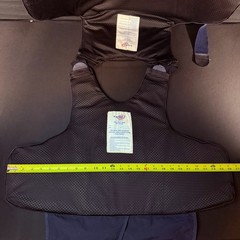 PB Ballistic Level 2 II Vest Size XXXL 3XL Blue Concealable Bulletproof Vest