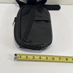 BIANCHI International Leather Concealed Carry Fanny Waist Pack Black Made in USA