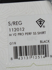 FIRST TACTICAL V2 PRO PERFORMANCE SHIRT MEN SMALL S BLACK 112012-019-S-R NEW NWT
