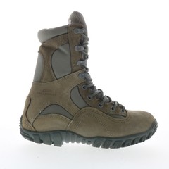 Belleville Sabre Made In USA 693 Mens Gray Suede Lace Up Tactical Boots 4