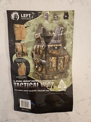 Leapers UTG 547 Deluxe Tactical Vest w/ Quick Holster – Left Handed