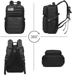 Wotony Military Tactical Backpack for Men Waterproof Daypack 3 Day Assault Pack