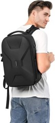Waterproof 15.6-16 inch 35L Laptop Backpack with USB Charging Port for Women Men