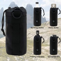 Tactical Molle Water Bottle Pouch Bag Outdoor Hiking Kettle Carrier Bag Holder