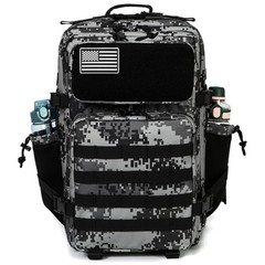 Waterproof Military Tactical Backpack 45L – Bottle Holder