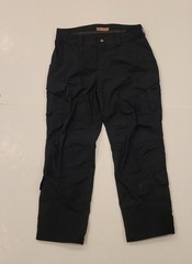 5.11 Tactical Cargo Pants Black Rip Stop Men’s 36×30