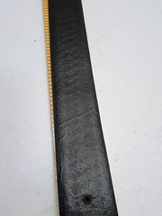 NWOT 1621T Dutyman 40″ Black Basketweave 1-3/4″ Full Grain Leather Garrison Belt