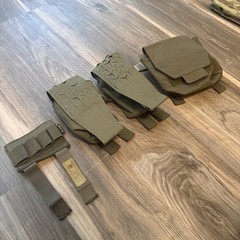 Ranger Green Molle Pouches